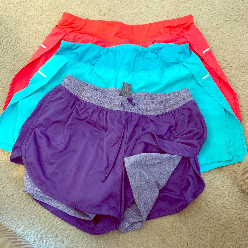 3pair shorts size large